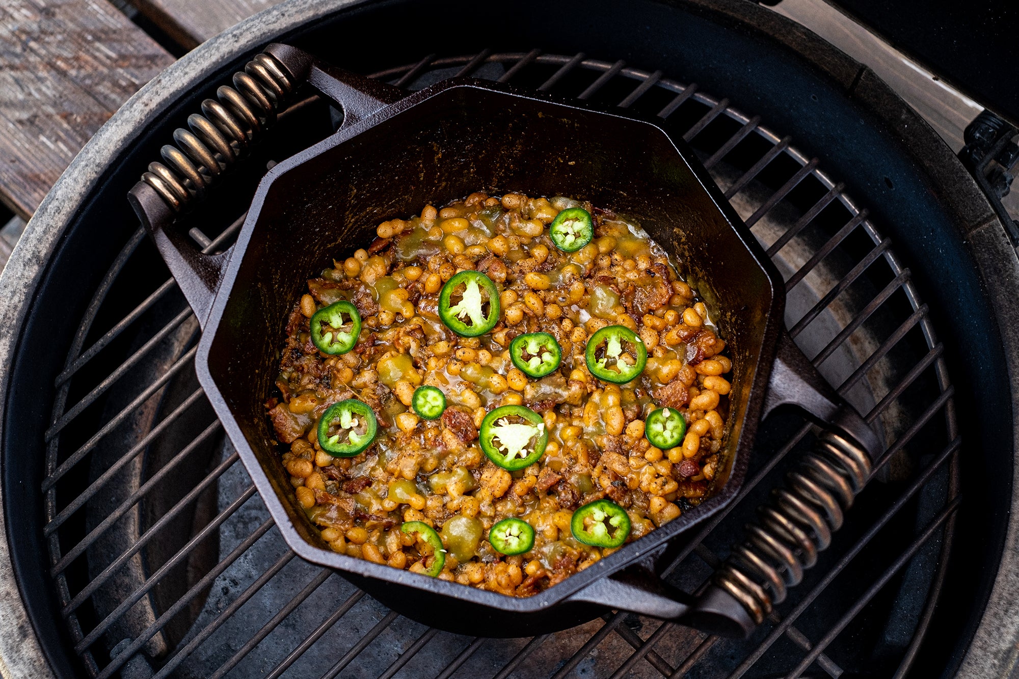 Jalapeño Bacon Baked Beans