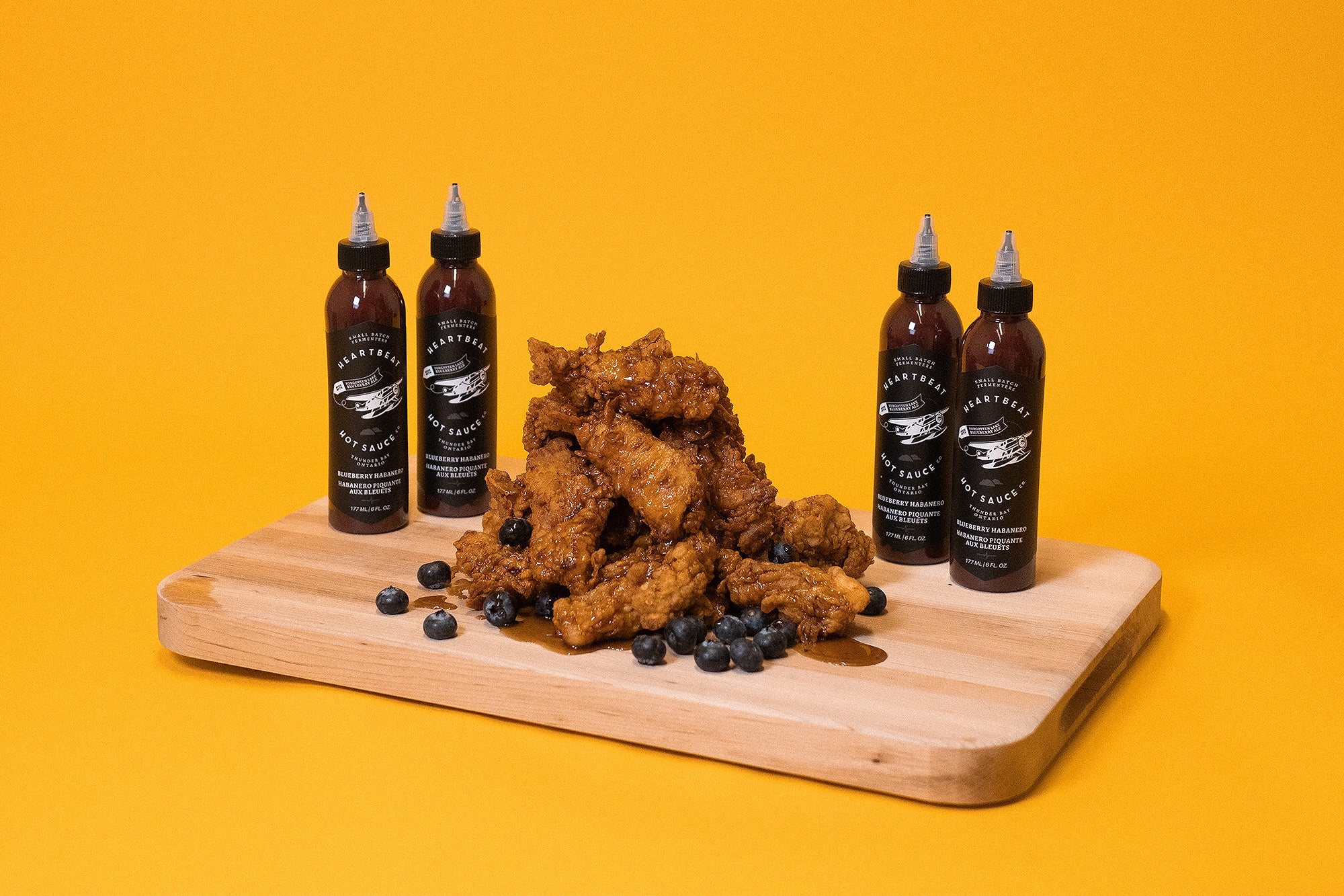 Blueberry Habanero Maple Fried Chicken