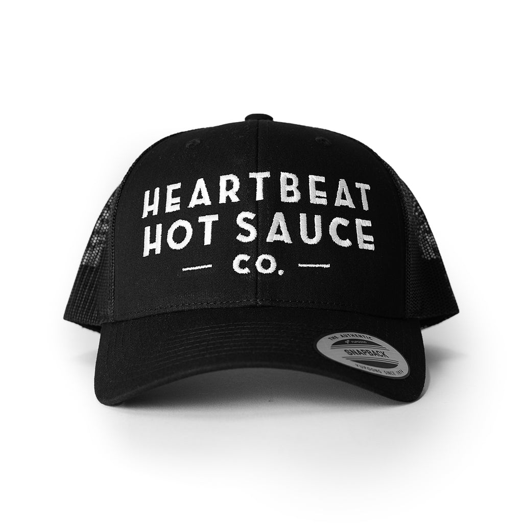 Wordmark Trucker Hat Heartbeat Hot Sauce - Main Image