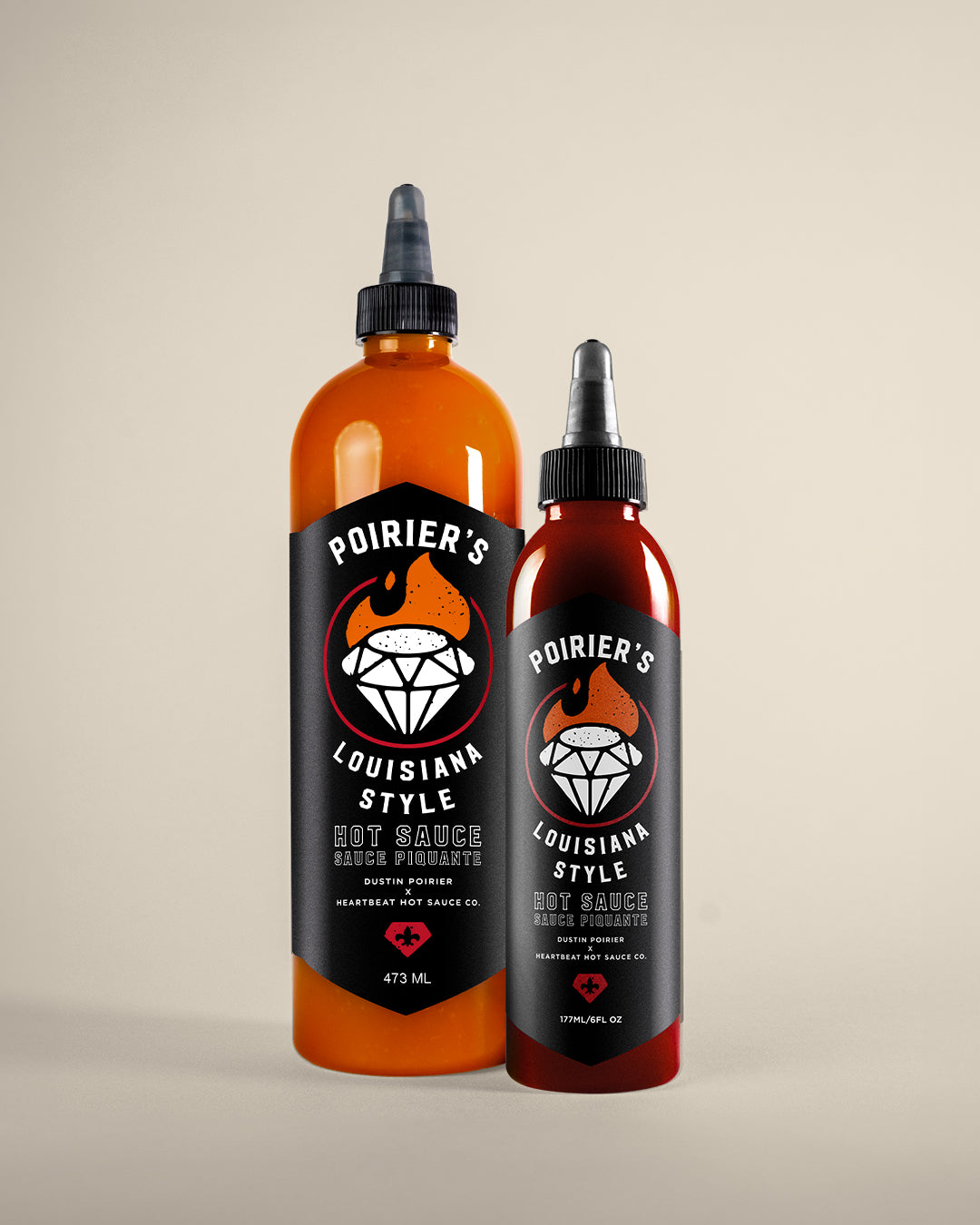 Poirier's Louisiana Style - 16oz | Heartbeat Hot Sauce Co.