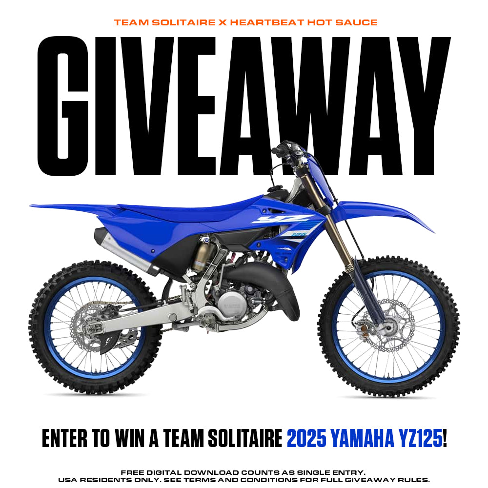 Team Solitaire YZ125 Giveaway - Digital Entry Ticket