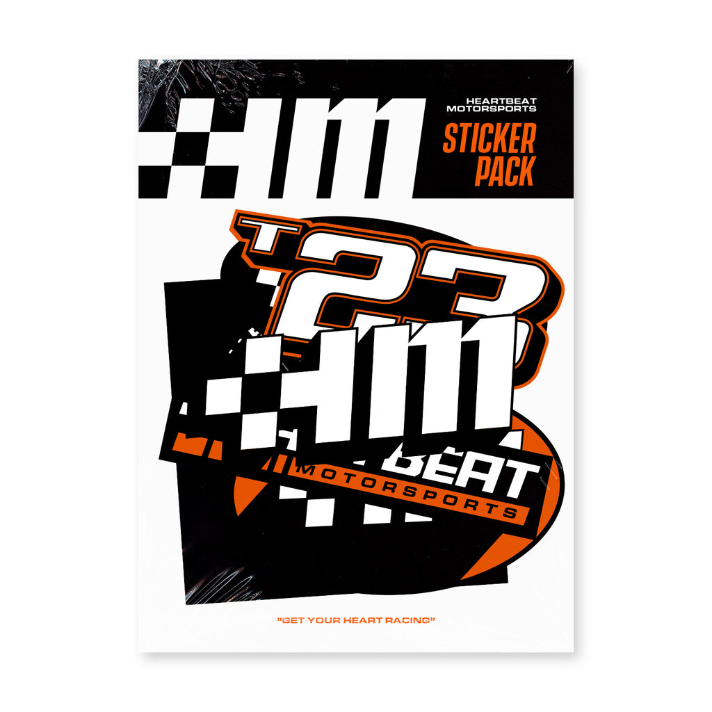 High Rpm Sticker Motorsports Sticker Pack – Heartbeat Hot Sauce Co.